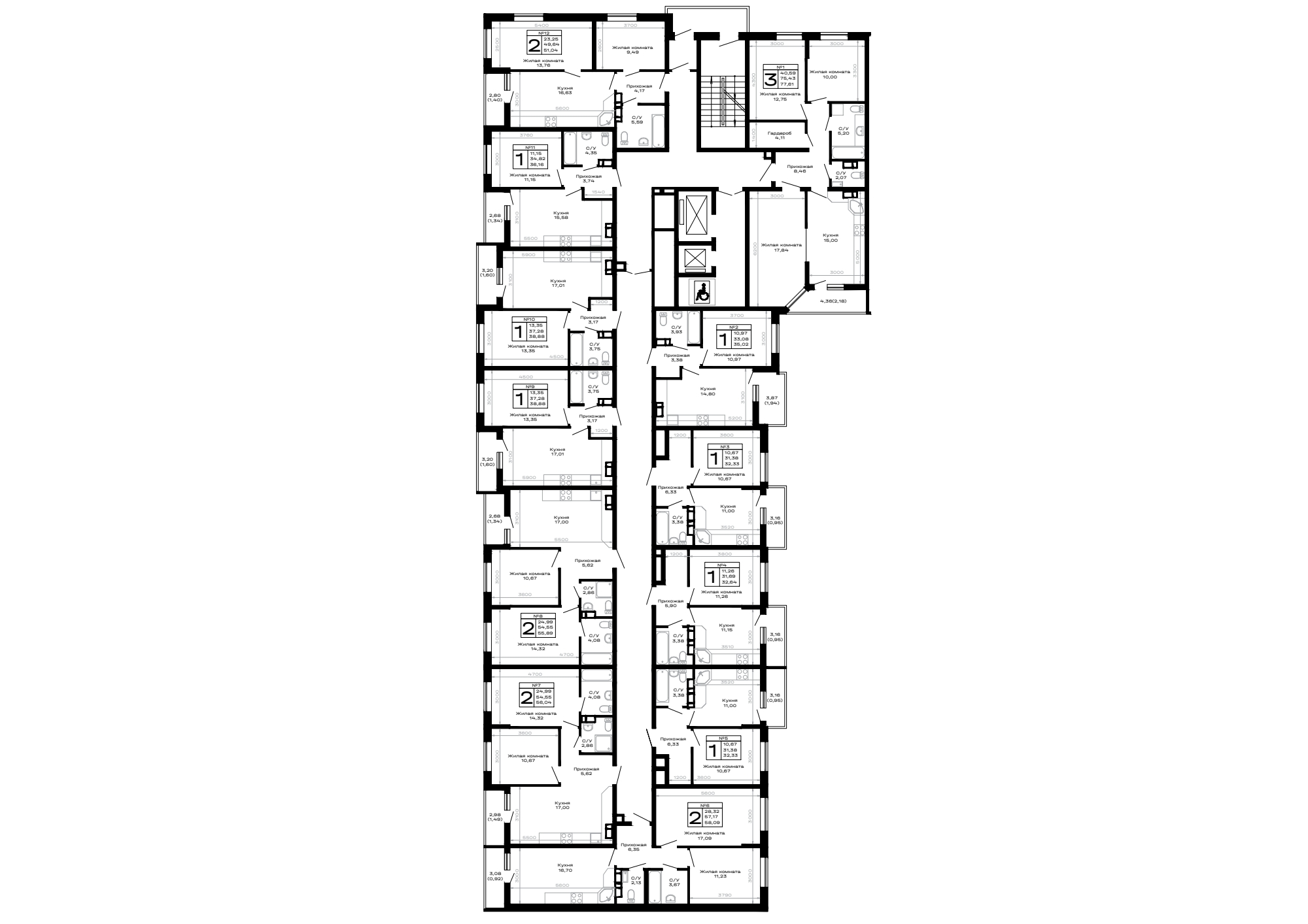 Купить 2-комнатную квартиру